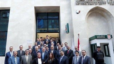 افتتاح فرع البنك الأهلى بالموسكى بعد تطويره