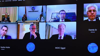 «مدبولي» يدعو رئيس البنك الدولى للمشاركة فى إطلاق الشراكة القطرية بالقاهرة