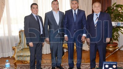 شريف فتحي يستقبل رئيس شركة طيران الشرق الأوسط اللبنانية