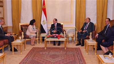 تفاصيل لقاء السيسي ووزيرة الثقافة البحرينية
