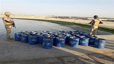 الجيش الثاني الميداني يدمر كمية كبيرة من المواد المتفجرة غرب رفح