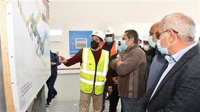 مسئولو «الإسكان» يتفقدون مشروعات مدينة المنصورة الجديدة