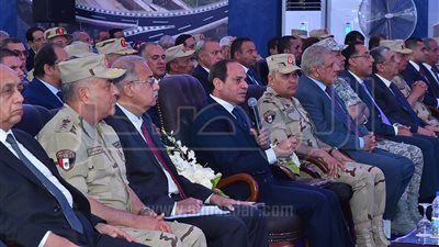 السيسي يمنح أهالي المراشدة 1000 فدان