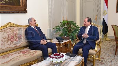 تفاصيل لقاء السيسي والسراج وحفتر في القاهرة