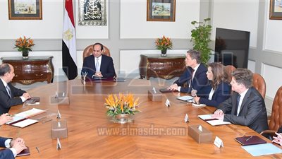 السيسي يبحث مع رئيس 