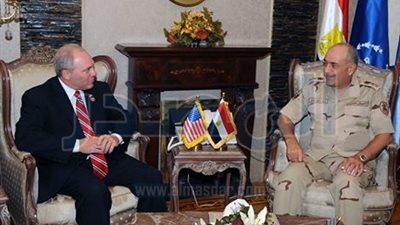 الفريق محمود حجازى يلتقى وفداً من مجلس النواب الأمريكى