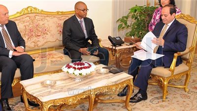 تفاصيل لقاء السيسي ومبعوث الرئيس البوروندي