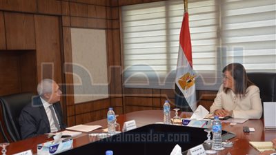 وزيرة التخطيط تبحث تعزيز التعاون مع ممثلي 