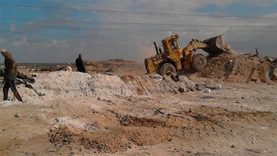 استرداد 320 فدانا من أراضي الدولة بحلوان