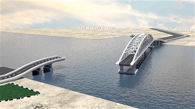 هيئة قناة السويس: انتهينا من 20% من كوبري 