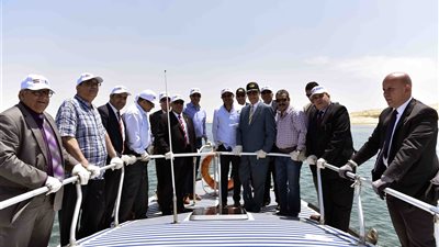 مميش يستقبل وفداً من 