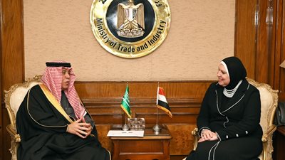 وزيرة التجارة والصناعة تبحث مع نظيرها السعودى سبل تطوير العلاقات الاقتصادية بين البلدين