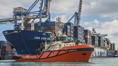 تداول 19 سفينة بضائع وحاويات بموانئ بورسعيد