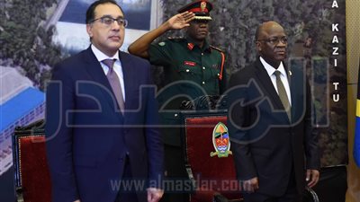 رئيس الوزراء يشهد توقيع عقد إنشاء سد لتوليد الطاقة فى تنزانيا
