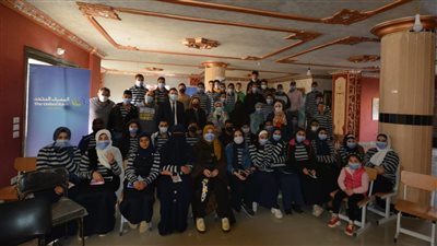 المصرف المتحد ينظم ندوة للتوعية بالخدمات البنكية لشباب أكاديمية مصر الصناعية