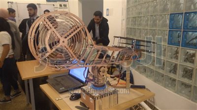  45 روبوتا ضمن 300 مشروع بحثى يتنافسون فى ملتقى جامعة النيل (صور)