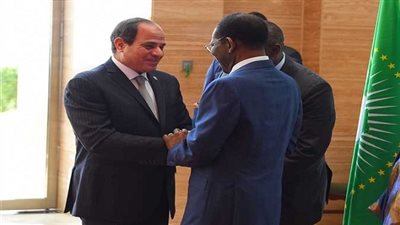 نص كلمة السيسي في المؤتمر الصحفي المشترك مع رئيس غينيا