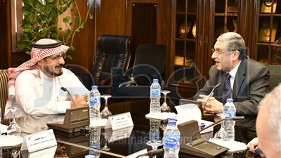 شاكر يلتقي رئيس المنتدى العربي لمنظمي الكهرباء لبحث فرص الاستثمار في الطاقة