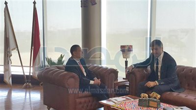 رئيس البورصة يستقبل سفير قبرص بالقاهرة