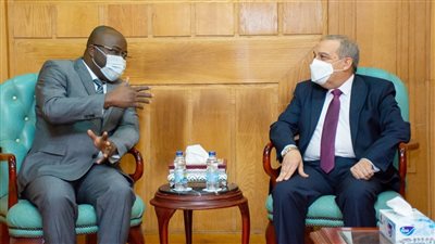 وزير الإنتاج الحربي يبحث مع وفد غيني سبل تعزيز التعاون المشترك