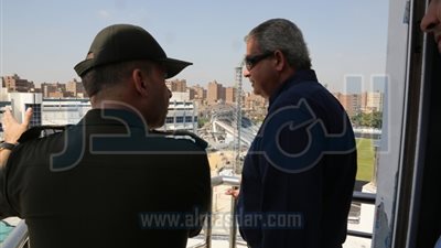 وزير الشباب والرياضة يتفقد المركز الأوليمبي بالمعادى قبل افتتاحه نهاية الشهر الجارى