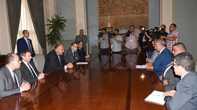 صور: وزير الخارجية يستقبل وفد لجنة القاهرة لمتابعة المعارضة السورية