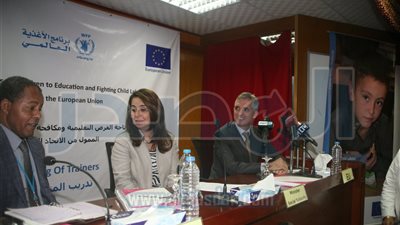 غادة والى تشهد حفل تسليم شهادات تدريب المدربين لدعم التمكين الاقتصادي للمرأة 