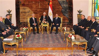 السيسى يبحث مع رئيس أوروجواى سبل التعاون المشترك فى المجالين الزراعى والغذائى 