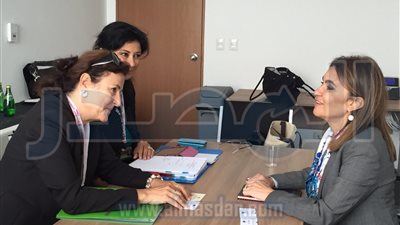 وزيرة التعاون الدولي تبحث ملف التعاون الثنائي مع الاتحاد الأوروبي