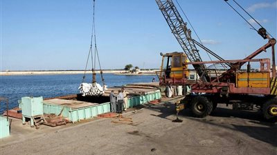  ميناء دمياط يستقبل 12 سفينة للحاويات والبضائع العامة