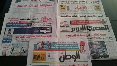 عناوين الصحف اليوم| الحكومة والأحزاب يتأهبان لساعة الانتخابات.. و