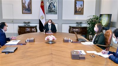 السيسي يستعرض التوجهات العامة لخطة التنمية المستدامة فى 2021-2022