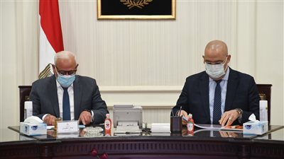 الجزار والغضبان يتابعان المشروعات الجارى تنفيذها في بورسعيد