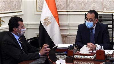 مدبولي يتابع مع أشرف صبحي ملفات عمل وزارة الشباب والرياضة
