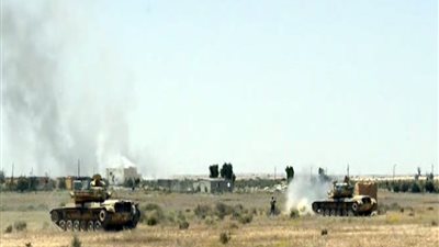 صور: خلال 48 ساعة.. تصفية 36 تكفيريًا وتفكيك 38 عبوة ناسفة بسيناء