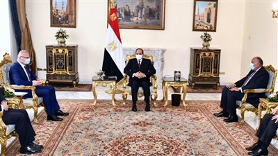السيسي يبحث سبل تعزيز العلاقات الثنائية بين مصر وكرواتيا