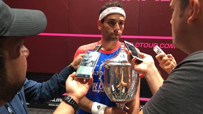 محمد الشوربجي يفوز ببطولة العالم للأسكواش