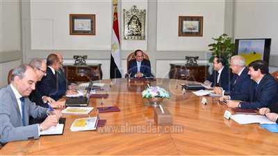 السيسي يلتقي رئيس 
