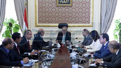 شريف إسماعيل يلتقي وزير الزراعة لبحث الاستثمار الداجني