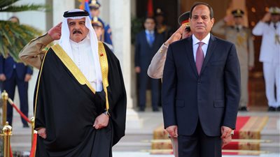 السيسى لملك البحرين: قطر استنزفت جميع محاولات التفاوض