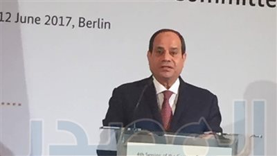 ننشر نص كلمة السيسي خلال أعمال اللجنة الاقتصادية المصرية الألمانية