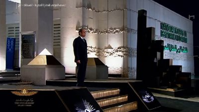 السيسي يفتتح المتحف القومي للحضارة المصرية بالفسطاط