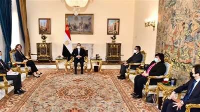 السيسى: نهدف لحماية الآثار المصرية وتقديمها للعالم في أبهى صورة