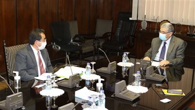 وزير الكهرباء يبحث مع رئيس JICA سبل تعزيز التعاون المشترك