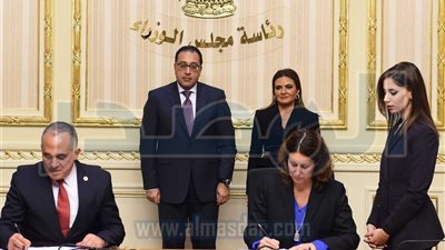 مدبولي يشهد توقيع اتفاقية مشروع تنقية مياه «كيتشنر» بـ148,3 مليون يورو