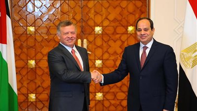 غدًا.. «السيسى» يبحث مع «الملك عبدالله» تعزيز العلاقات المصرية الأردنية