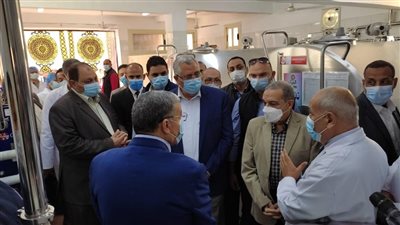 إفتتاح المركز النموذجي لتجميع الألبان بأبو قرقاص فى المنيا