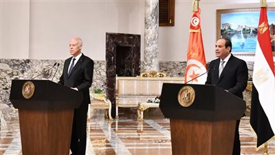 السيسي يؤكد استعداد مصر لتعزيز التعاون مع تونس في المجالات الاقتصادية