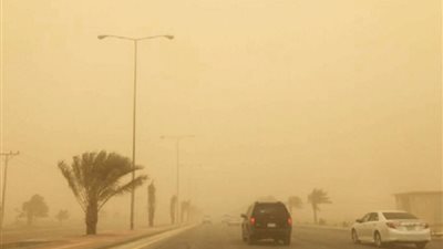 عاصفة ترابية تضرب القاهرة والمحافظات اليوم