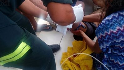 مستشفى السويس العام: بتر ساق الطالب الذي هاجمه 